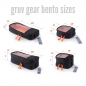 Preview: GruvGear Bento Box Half length Tall KARBON