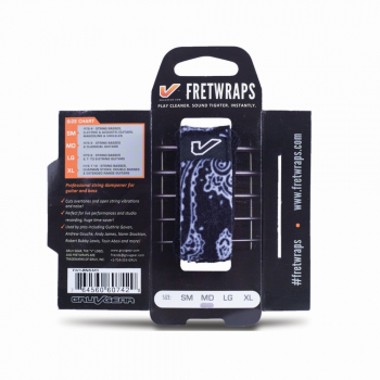 GruvGear FretWrap Medium Bandana Black