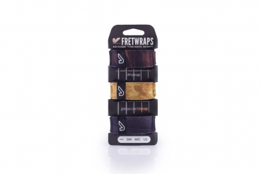 GruvGear FretWrap Medium Wood 3-Mixpack