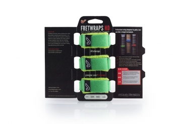 GruvGear FretWrap Large Green 3-Pack