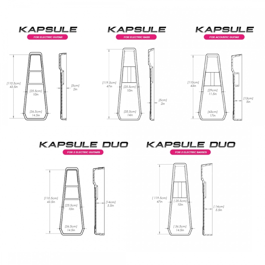 GruvGear KAPSULE E-Bass