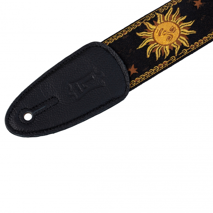 Levy´s Gitarrengurt MPJG-SUN-BLK