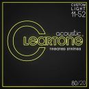 CLEARTONE ACOUSTIC 80/20 BRONZE CUSTOM LIGHT 11-52